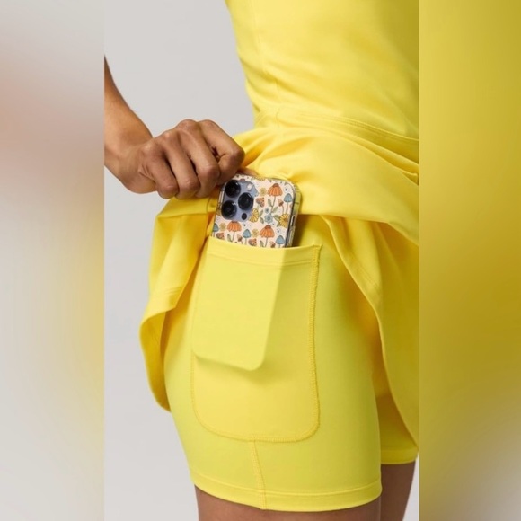 NWT Spiritual Gangster Jet Active Dress in Sunflower Yellow Sz XL/ retail $118 - Picture 5 of 5